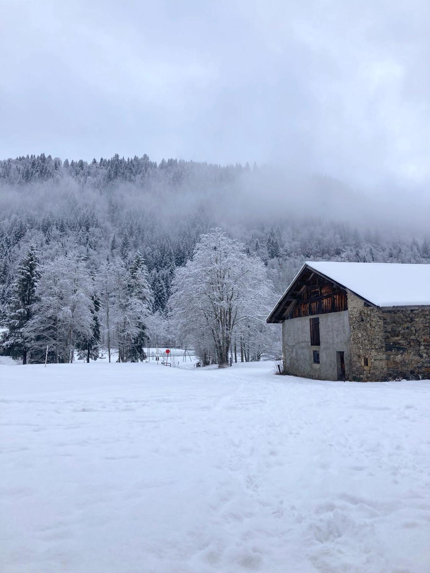 Отель La Ferme Du Praz Ле-Контамин-Монжуа Экстерьер фото